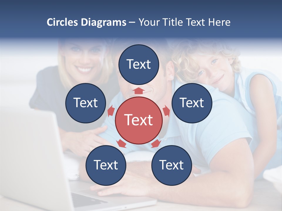 Casual Computer Browsing PowerPoint Template