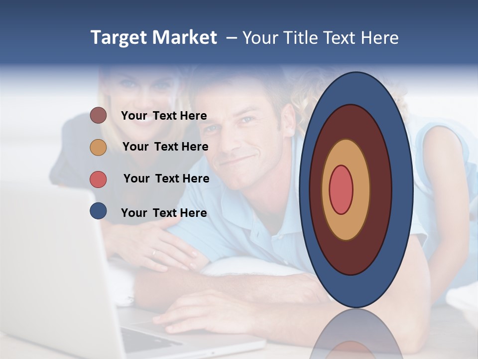 Casual Computer Browsing PowerPoint Template