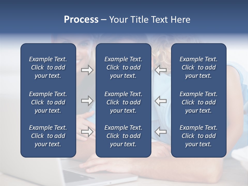 Casual Computer Browsing PowerPoint Template