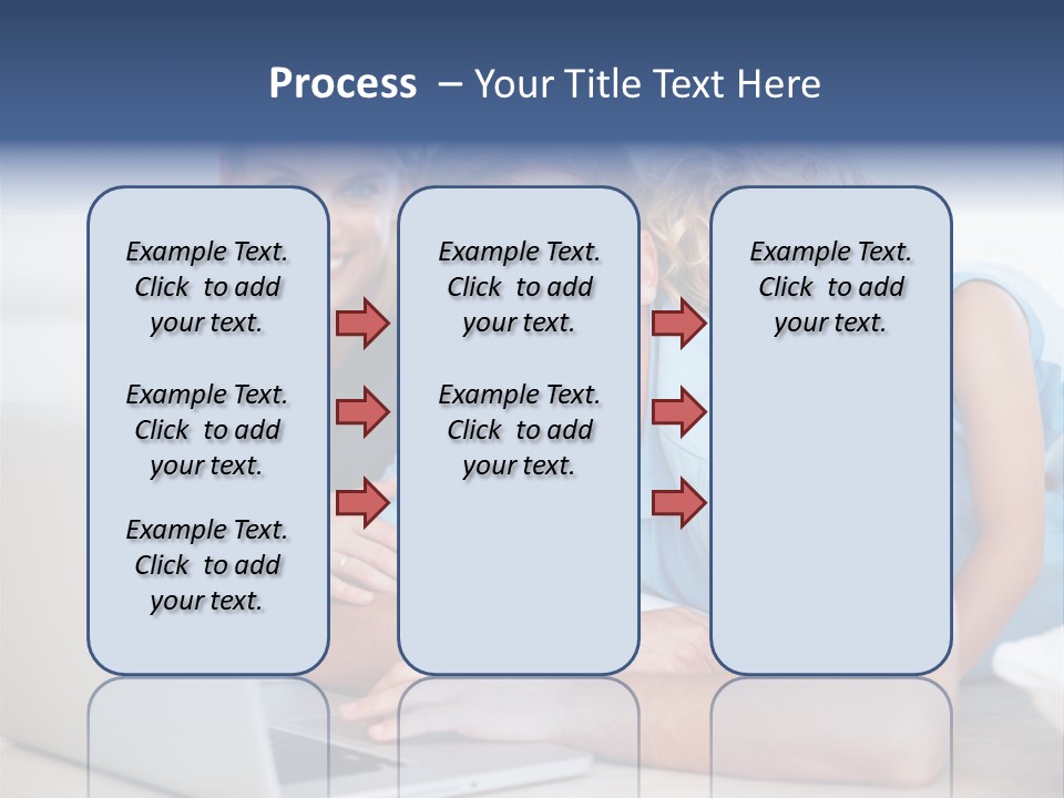 Casual Computer Browsing PowerPoint Template
