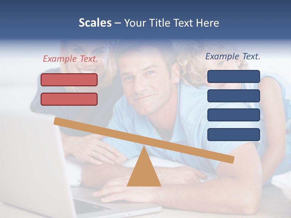 Casual Computer Browsing PowerPoint Template