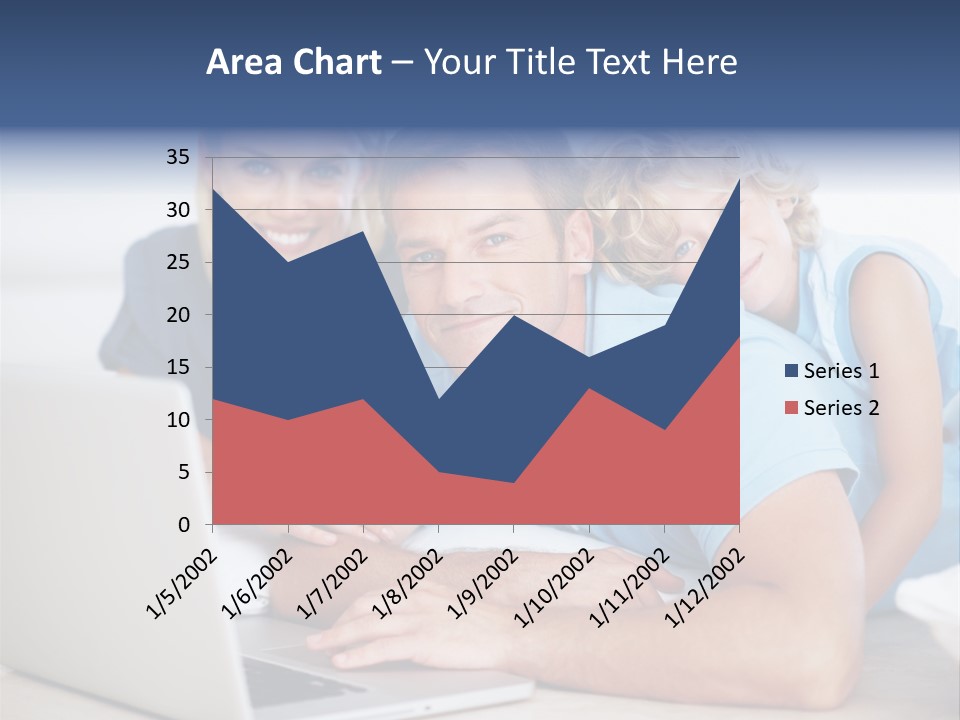 Casual Computer Browsing PowerPoint Template