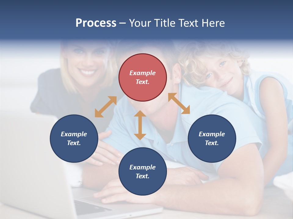 Casual Computer Browsing PowerPoint Template