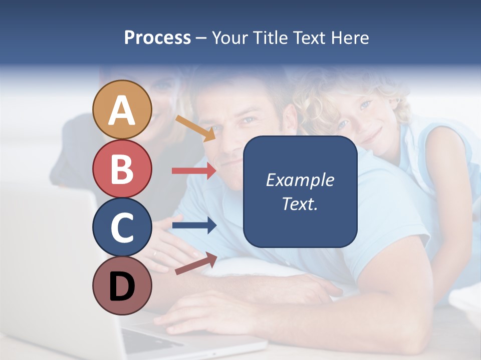 Casual Computer Browsing PowerPoint Template