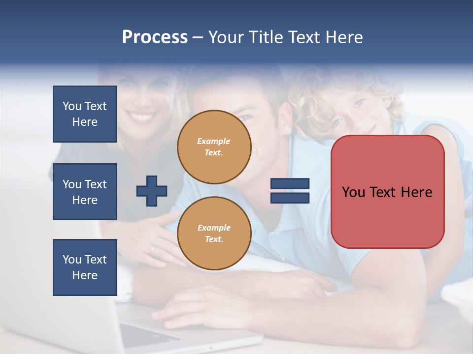 Casual Computer Browsing PowerPoint Template