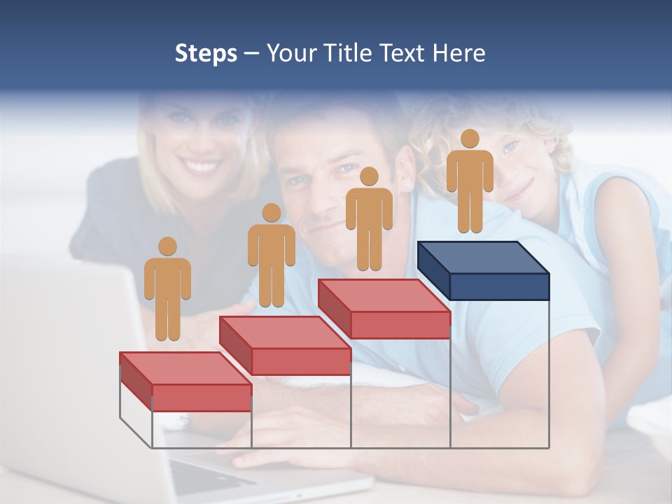 Casual Computer Browsing PowerPoint Template