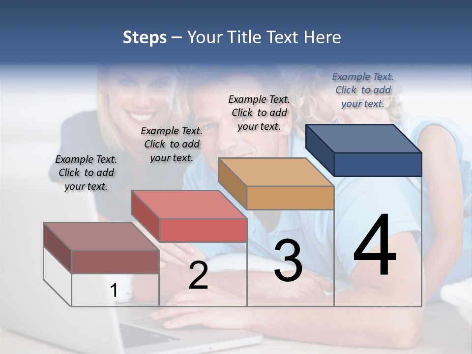 Casual Computer Browsing PowerPoint Template