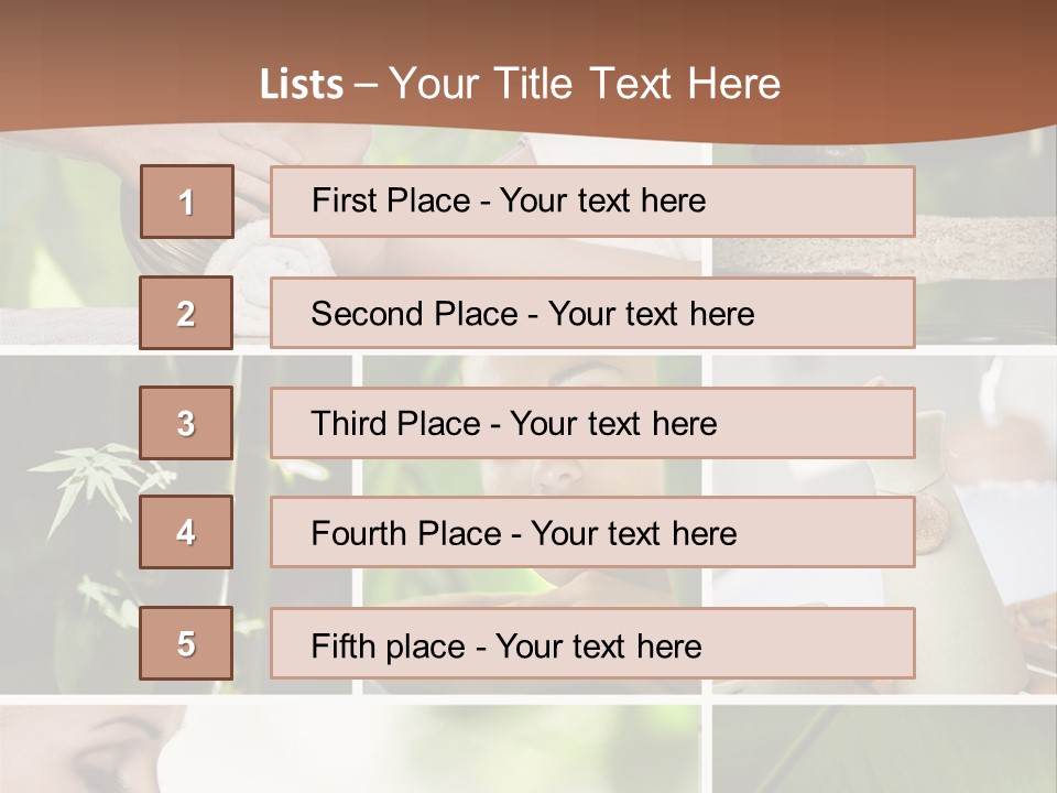 Cure Beauty Aroma PowerPoint Template