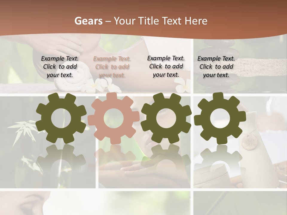 Cure Beauty Aroma PowerPoint Template