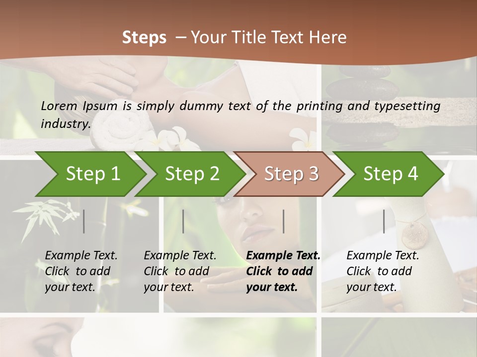 Cure Beauty Aroma PowerPoint Template
