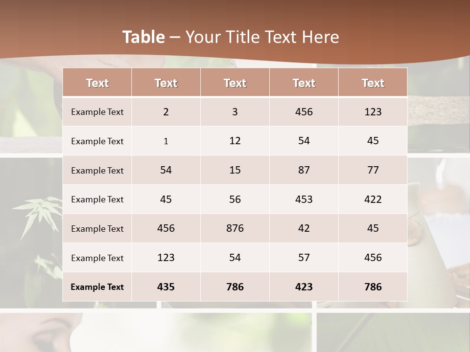 Cure Beauty Aroma PowerPoint Template