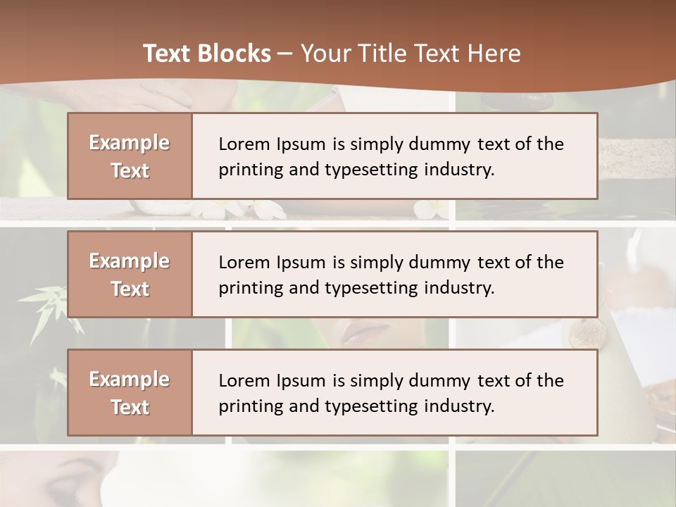 Cure Beauty Aroma PowerPoint Template