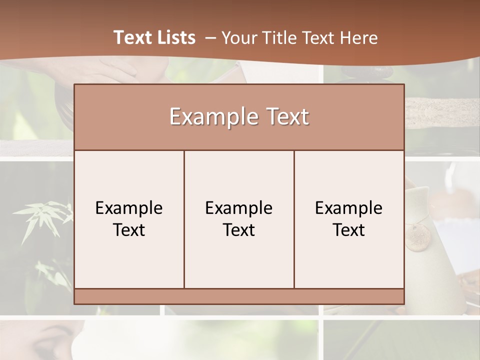 Cure Beauty Aroma PowerPoint Template