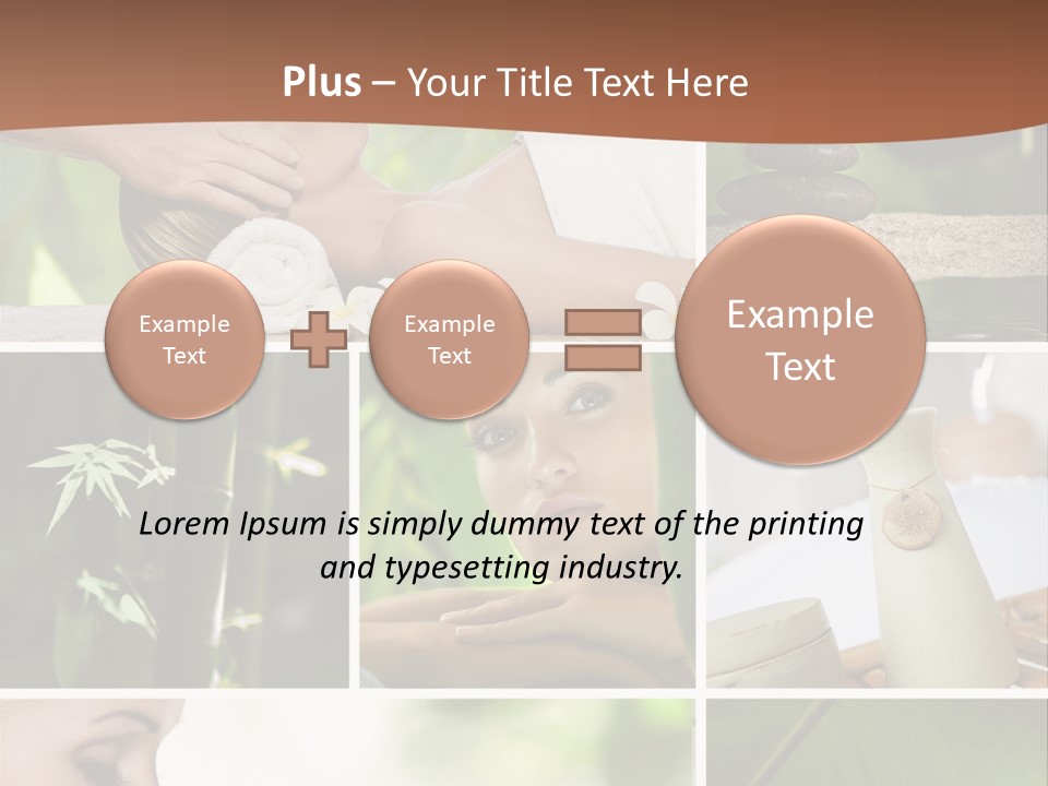 Cure Beauty Aroma PowerPoint Template