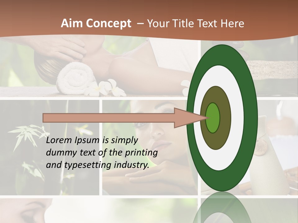 Cure Beauty Aroma PowerPoint Template