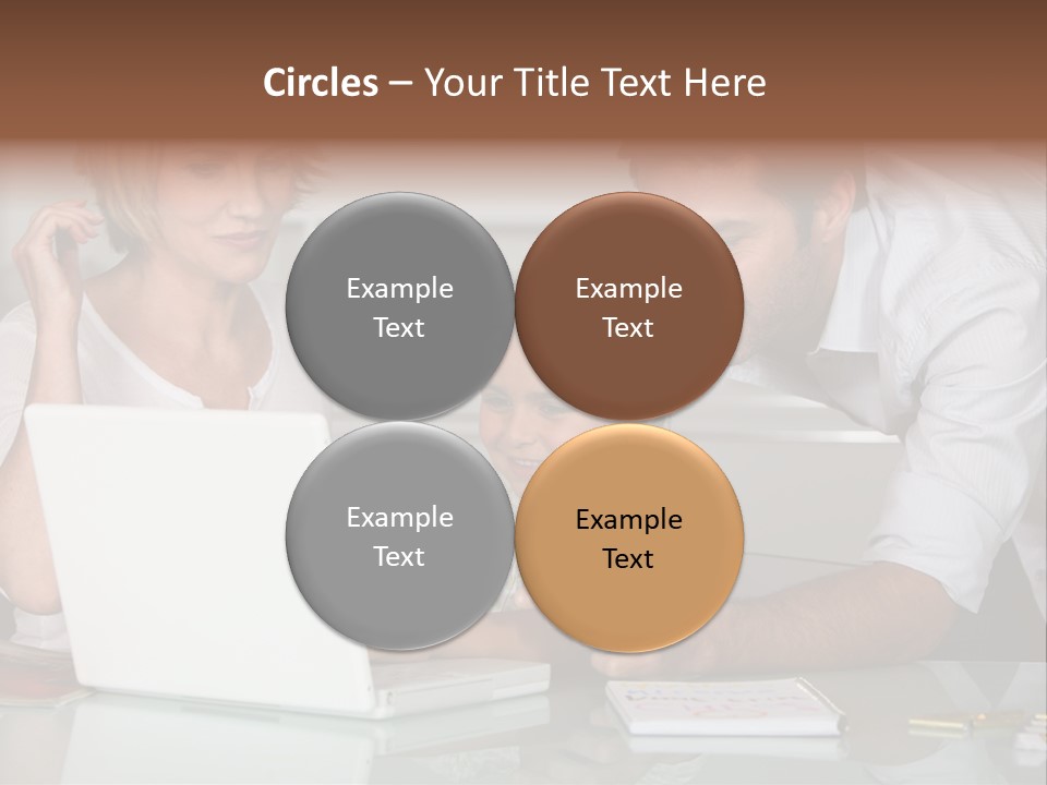 Child Online Balance PowerPoint Template