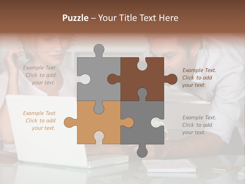 Child Online Balance PowerPoint Template