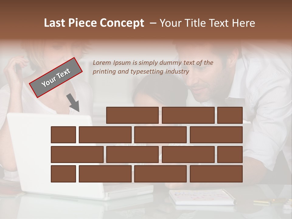 Child Online Balance PowerPoint Template