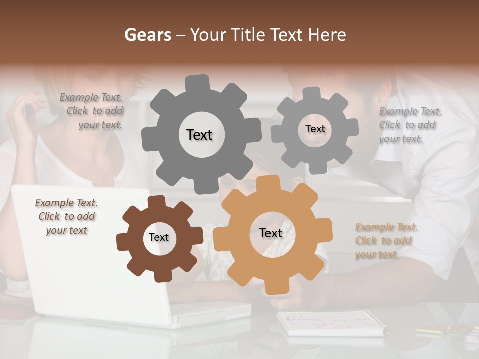 Child Online Balance PowerPoint Template