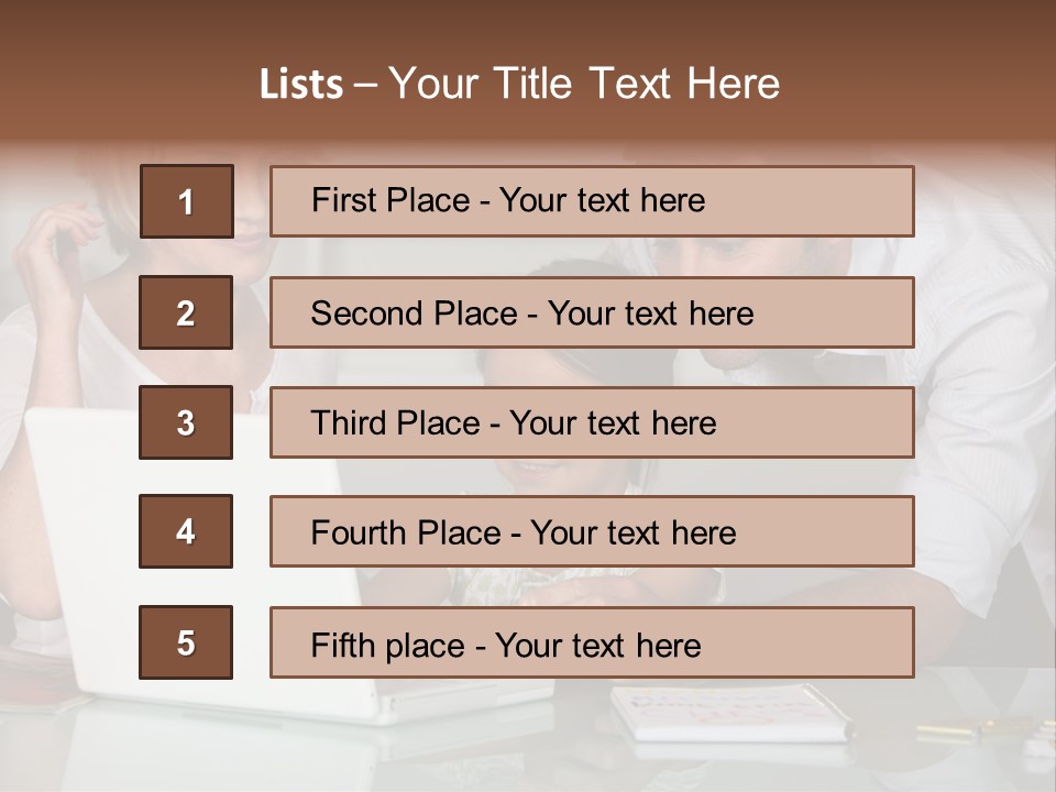 Child Online Balance PowerPoint Template