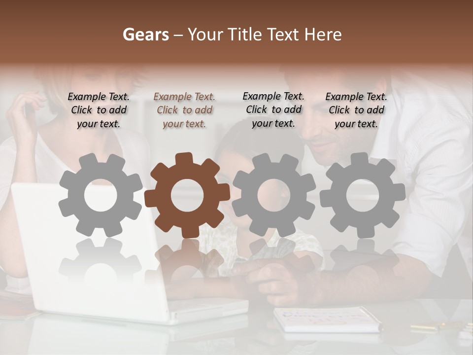 Child Online Balance PowerPoint Template