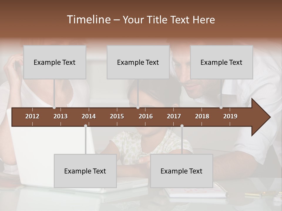Child Online Balance PowerPoint Template