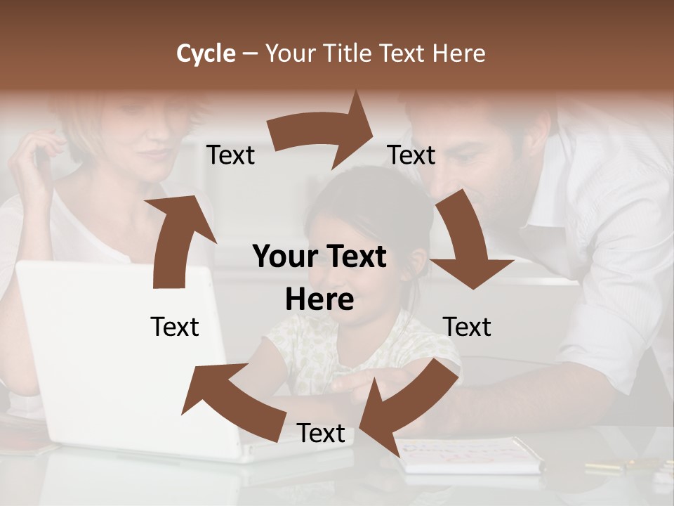 Child Online Balance PowerPoint Template