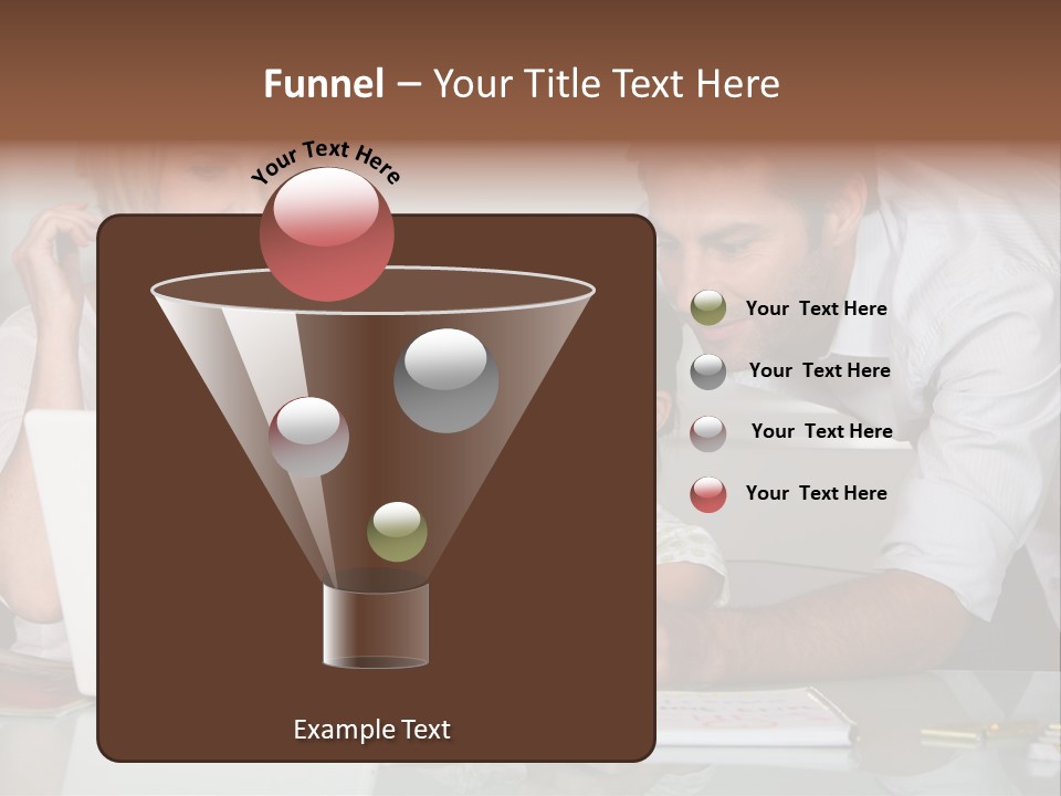 Child Online Balance PowerPoint Template