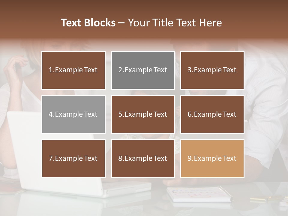 Child Online Balance PowerPoint Template
