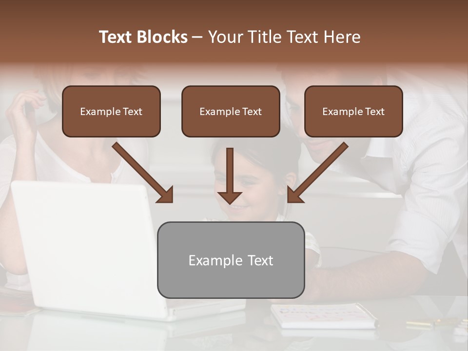 Child Online Balance PowerPoint Template