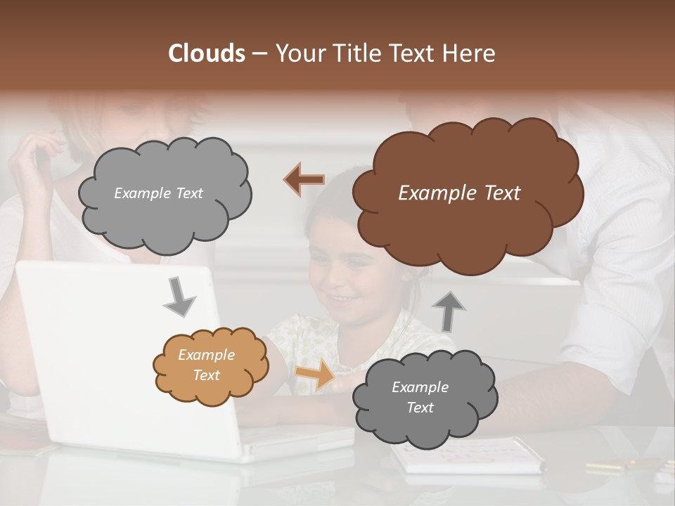 Child Online Balance PowerPoint Template