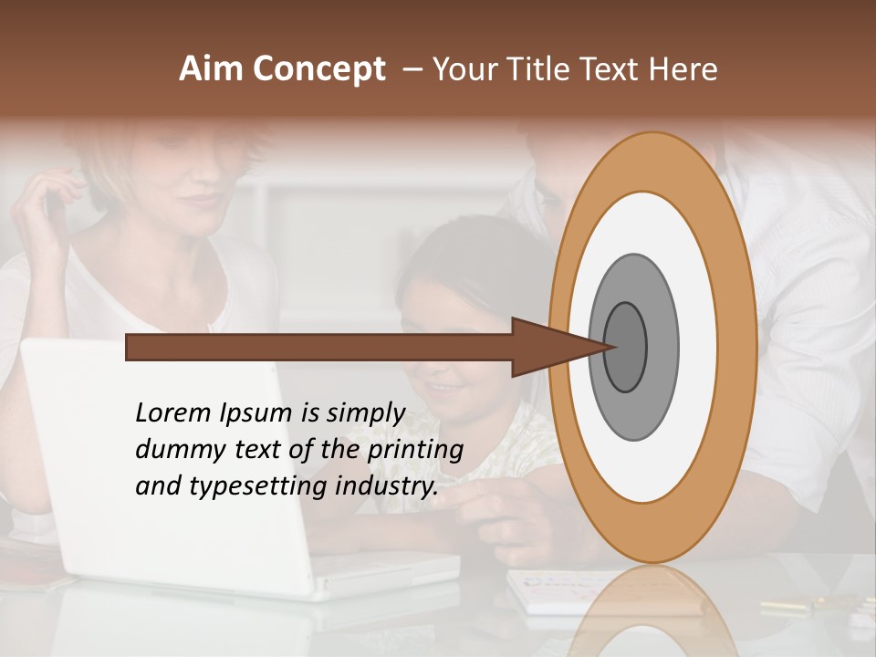 Child Online Balance PowerPoint Template