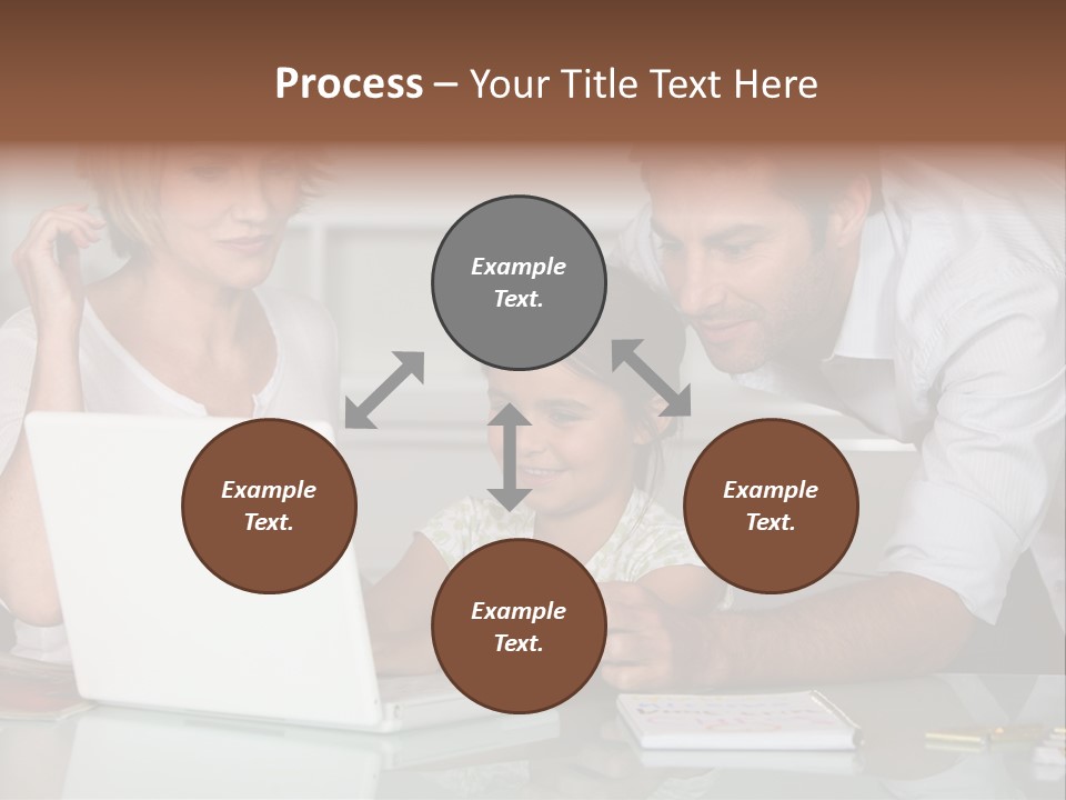 Child Online Balance PowerPoint Template
