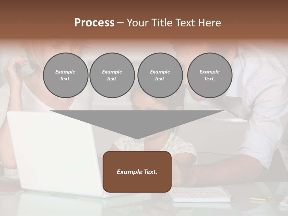 Child Online Balance PowerPoint Template