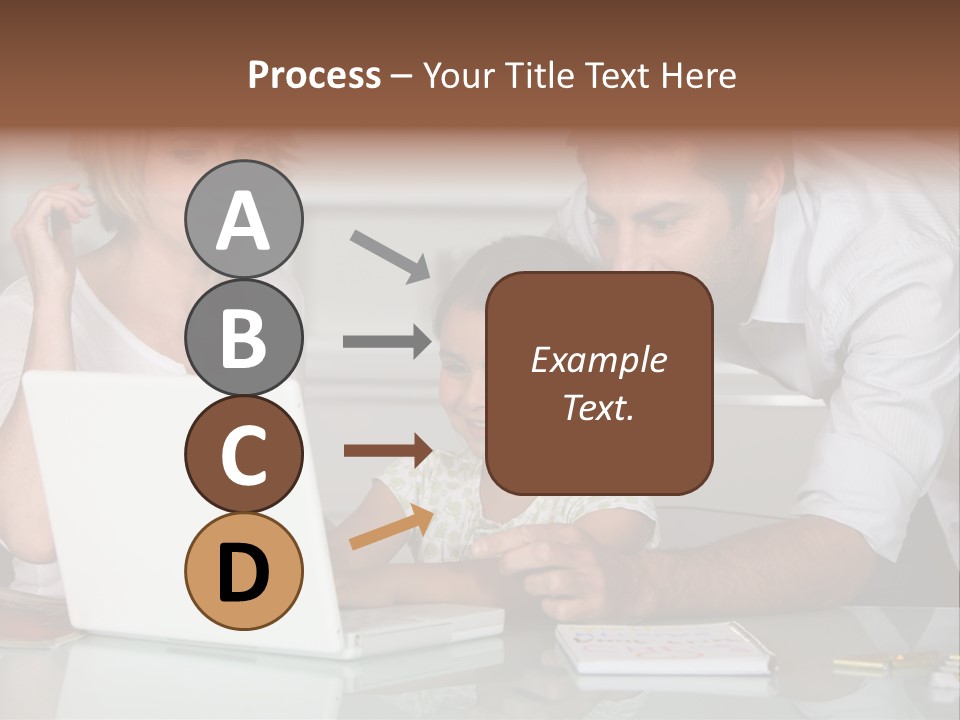 Child Online Balance PowerPoint Template