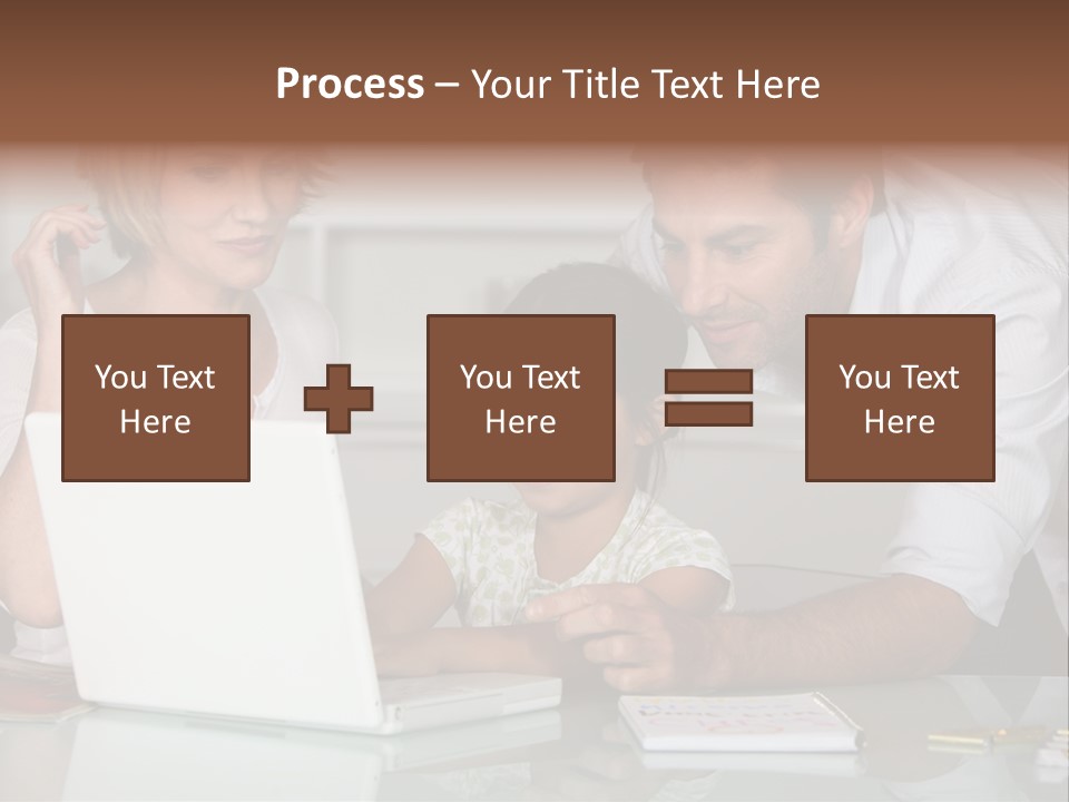 Child Online Balance PowerPoint Template