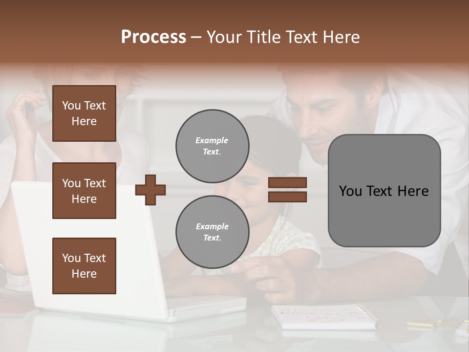 Child Online Balance PowerPoint Template