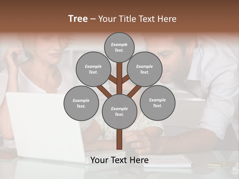 Child Online Balance PowerPoint Template