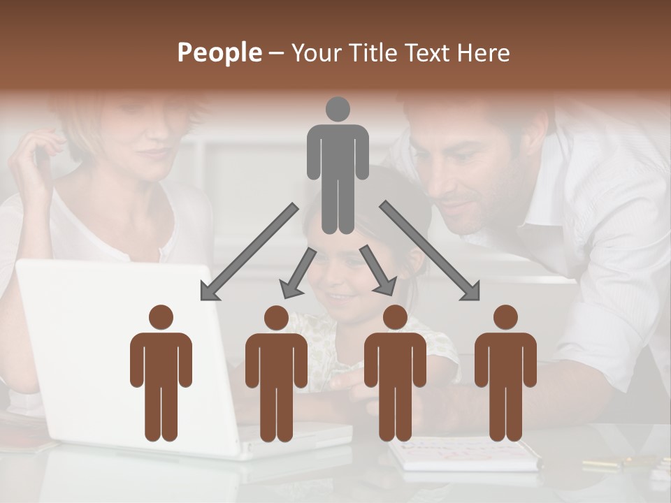 Child Online Balance PowerPoint Template