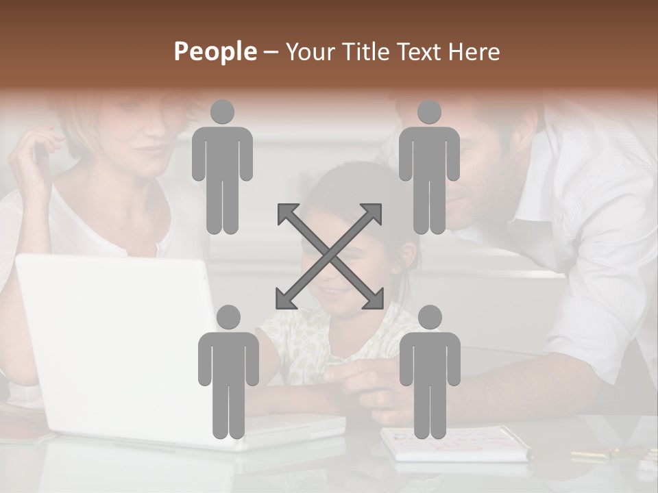 Child Online Balance PowerPoint Template