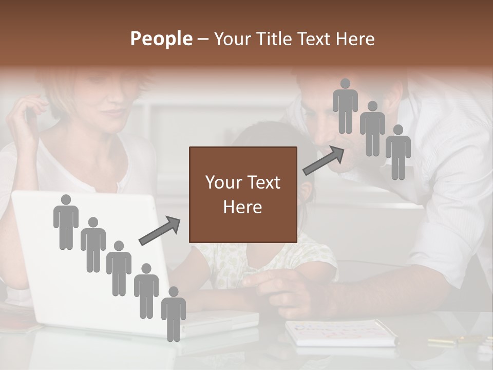 Child Online Balance PowerPoint Template