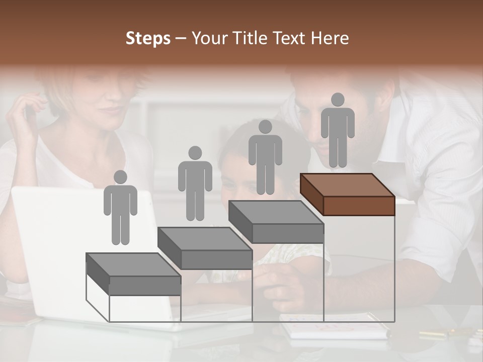 Child Online Balance PowerPoint Template