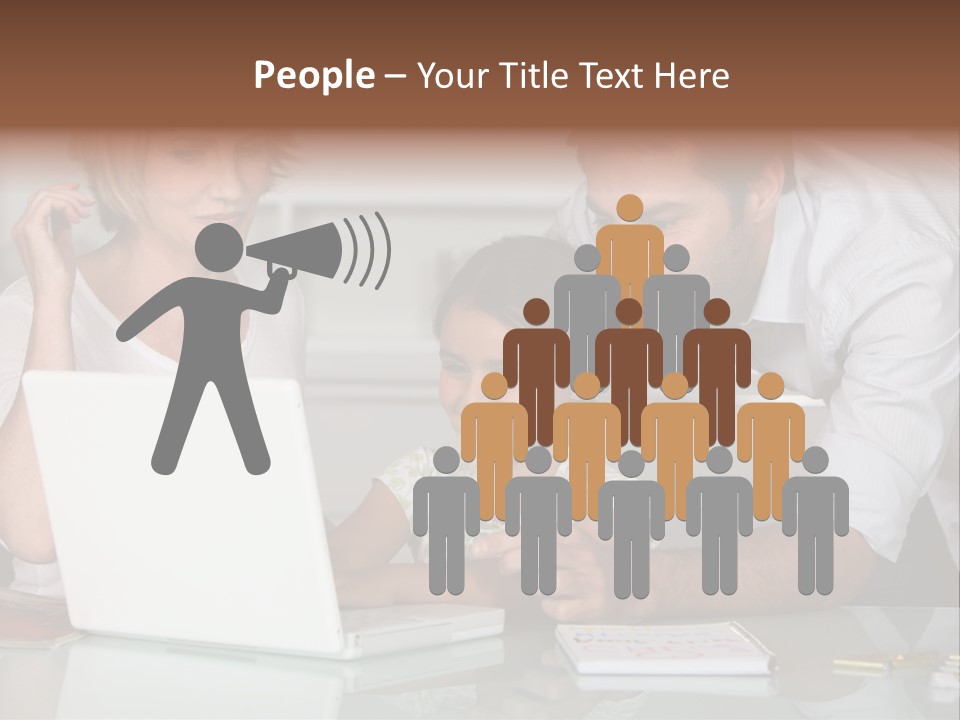 Child Online Balance PowerPoint Template