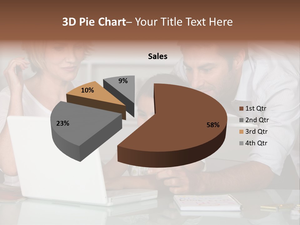 Child Online Balance PowerPoint Template