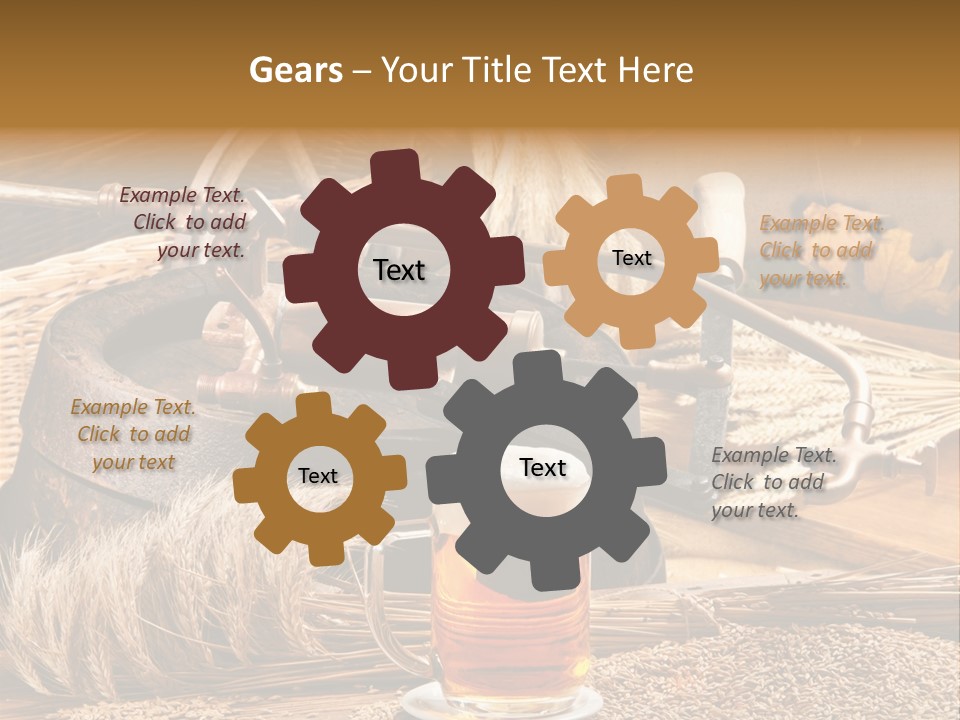 Felly Wheel Malt PowerPoint Template
