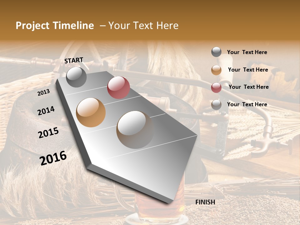 Felly Wheel Malt PowerPoint Template
