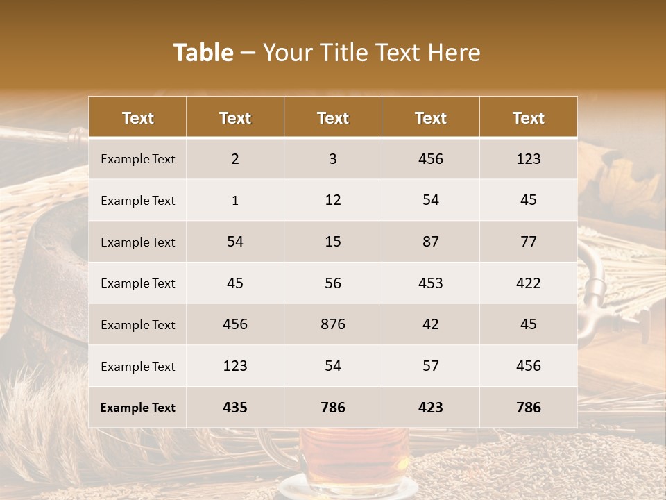 Felly Wheel Malt PowerPoint Template