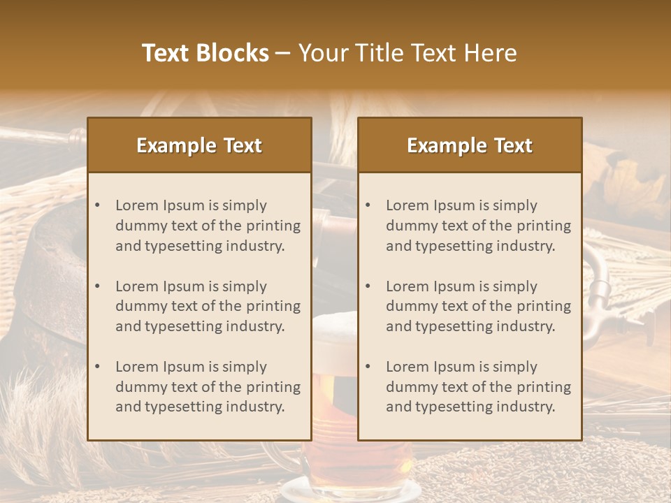 Felly Wheel Malt PowerPoint Template