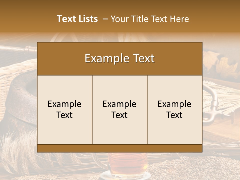 Felly Wheel Malt PowerPoint Template