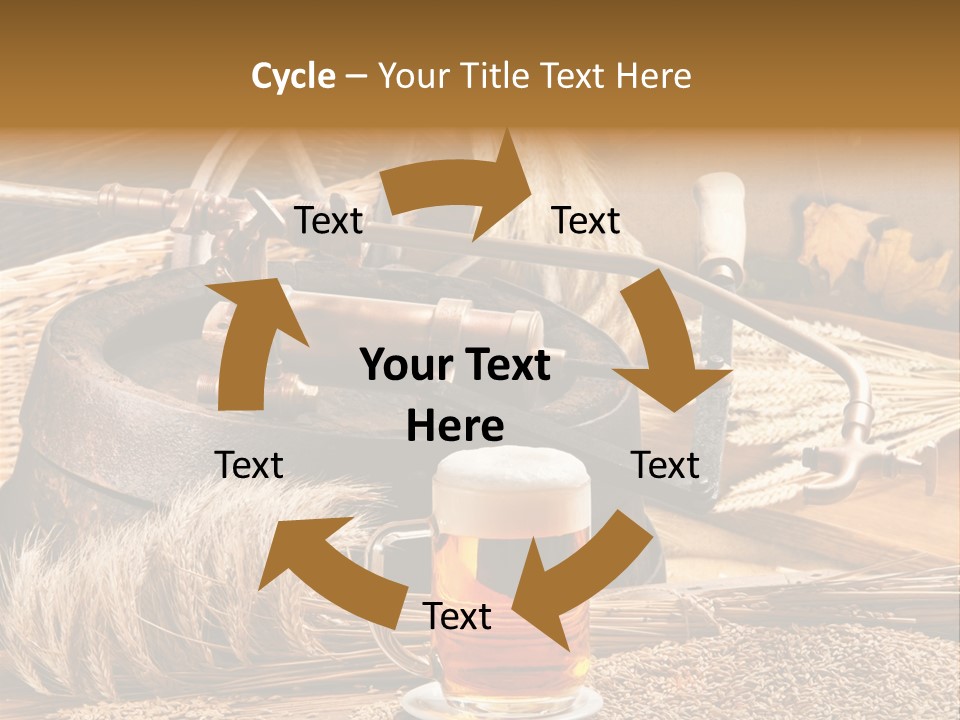 Felly Wheel Malt PowerPoint Template